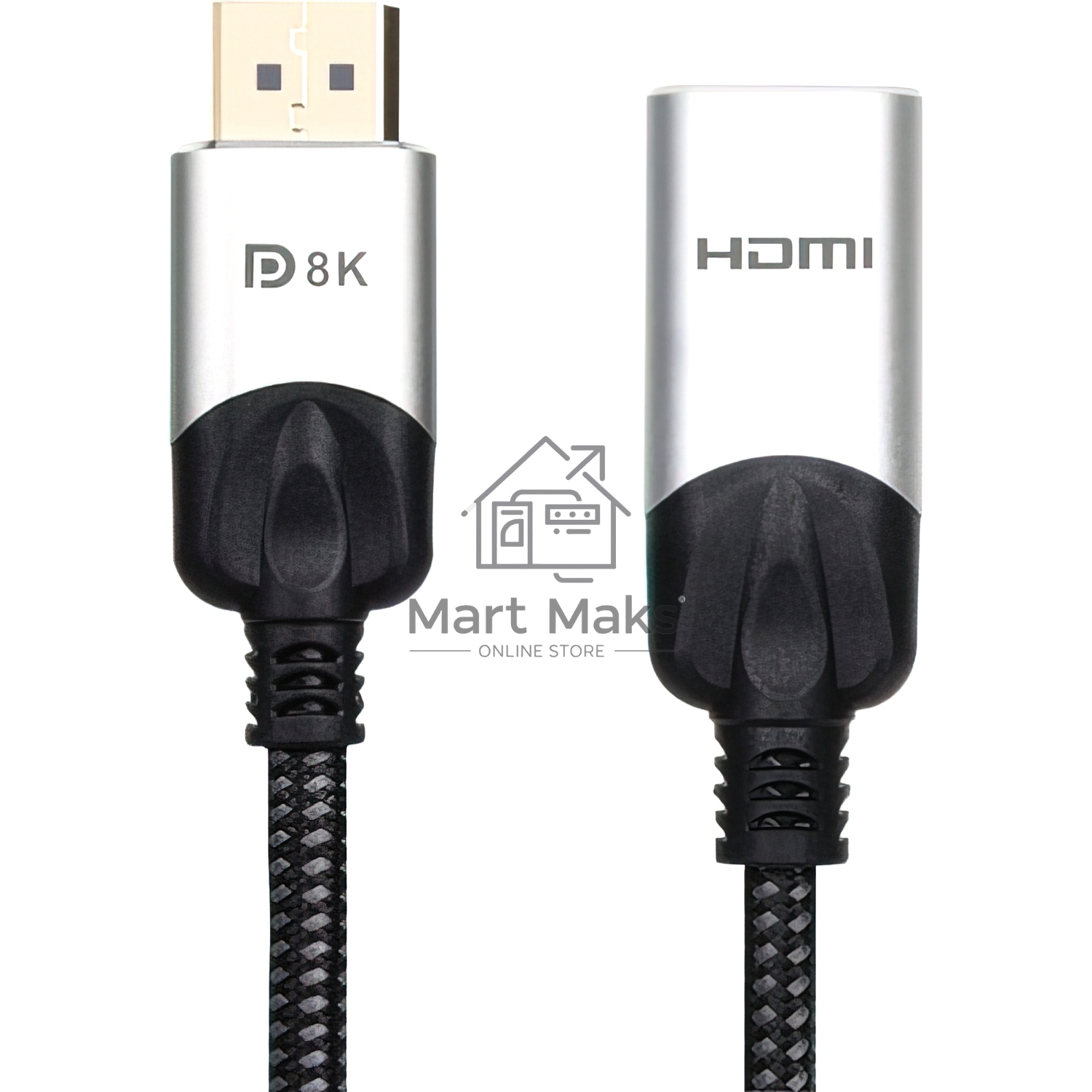 Адаптер DisplayPort(M) ---> HDMI(F) 0.15m 8K@60Hz VCOM <CG6218M-0.15>