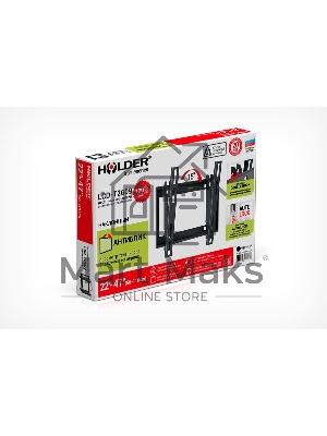 Кронштейн для телевизора Holder LCD-T2609 черный 22