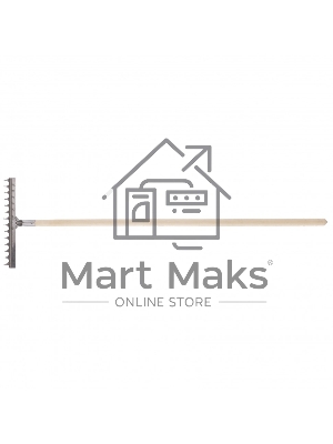 Грабли 12-зубые витые Сибртех, 290 мм, нерж. сталь, черенок в/с