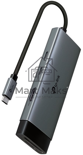 Разветвитель USB-C TP-Link UH7020C 2порт. серый