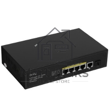 Коммутатор Cudy GS1005PTS1, 5×1 Гбит/с, 1×1 Гбит/с SFP