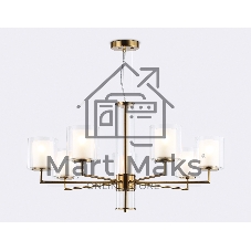 Люстра Ambrella light LH56013/7 BS/FR латунь/белый матовый E14*7 max 40W D790*1260