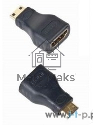 Переходник Gembird Переходник HDMI-miniHDMI 19F/19M, золотые разъемы, пакет A-HDMI-FC