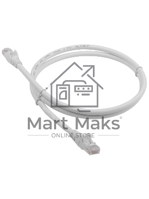 Патч-корд LANMASTER LSZH UTP кат.6, 3.0 м, белый