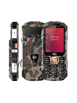 Мобильный телефон BQ 2817 Tank Quattro Power камуфляж