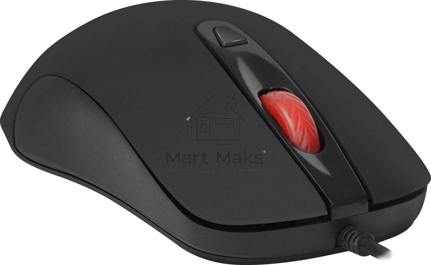 Мышь проводная Defender Ultra Classic MB-280 черный, 1200 dpi, USB, кнопки - 4