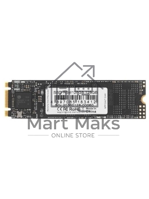 Накопитель SSD AMD Radeon R5M128G8, 128Gb, M.2 2280, SATA III, R/W 542/453