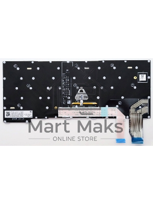 Клавиатура для ноутбука Lenovo ThinkPad X13 Gen 3 серая с подсветкой