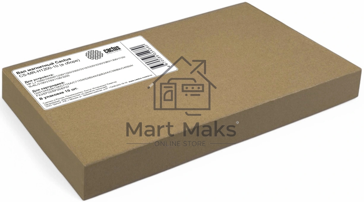 Вал магнитный Cactus CS-MR-H1200-10 (в сборе) для HP LJ 1000/1005W/1200/1220/3300/3310/3320/3330/3380/1300/1150/5L/6L/3100/3150/1100/3200