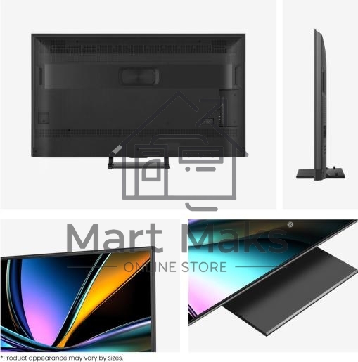 Телевизор 65'' Hisense 65U7Q PRO черный Mini LED UHD 144Hz Smart TV