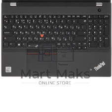 Клавиатура для ноутбука Lenovo ThinkPad T15 черная с подсветкой
