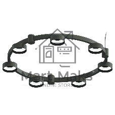Корпус светильника C9238/7 SBK черный песок D635*70.5mm GX53/7