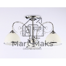 Светильник Ambrella light TR3181/3 CH/FR хром/белый матовый E27/3 max 40W D585*285