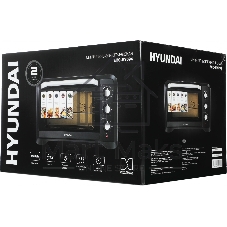 Мини-печь Hyundai MIO-HY094 35 л, 1600 Вт, черный