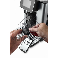 Кофемашина DeLonghi ECAM610.55.SB 1450Вт черный/серебристый