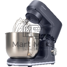 Миксер Vitek VT-PM0660 серый, стационарный, 2000 Вт, 6 л, 6 скоростей