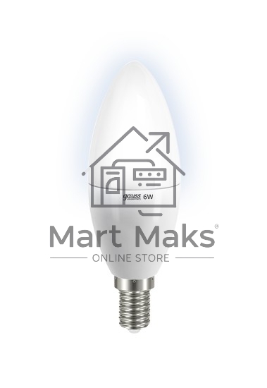 Лампа GAUSS LED Elementary Candle 6W E14 4100K LD 33126