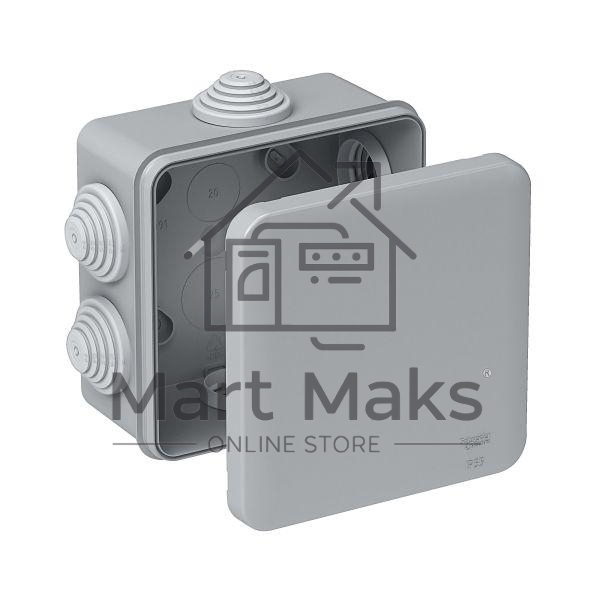 Коробка распределительная ОП 100х100х50 мм DIY SchE IMT350911