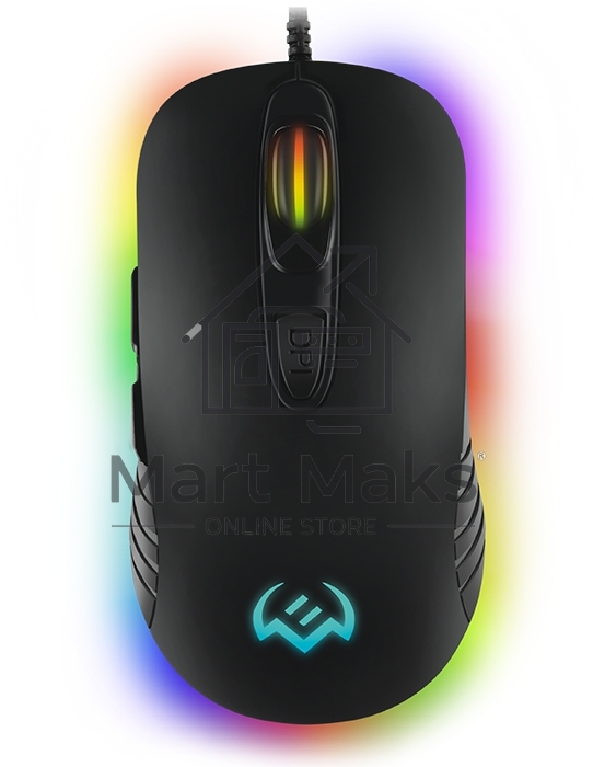 Мышь проводная SVEN RX-G820 черный, 4800 dpi, USB, кнопки - 6