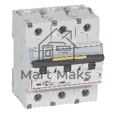 Выключатель автоматический DX3 3П C100A 10kA/16kA Авт.включатель DX3 3П C100A 10kA/16kA