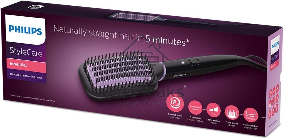 Расческа-выпрямитель Philips BHH880/00