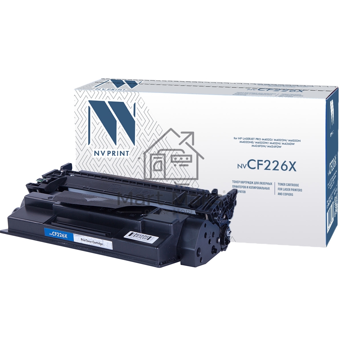 Тонер Картридж NV Print черный, для HP CF226X для M402/M426 (9000k) (аналог CF226X)
