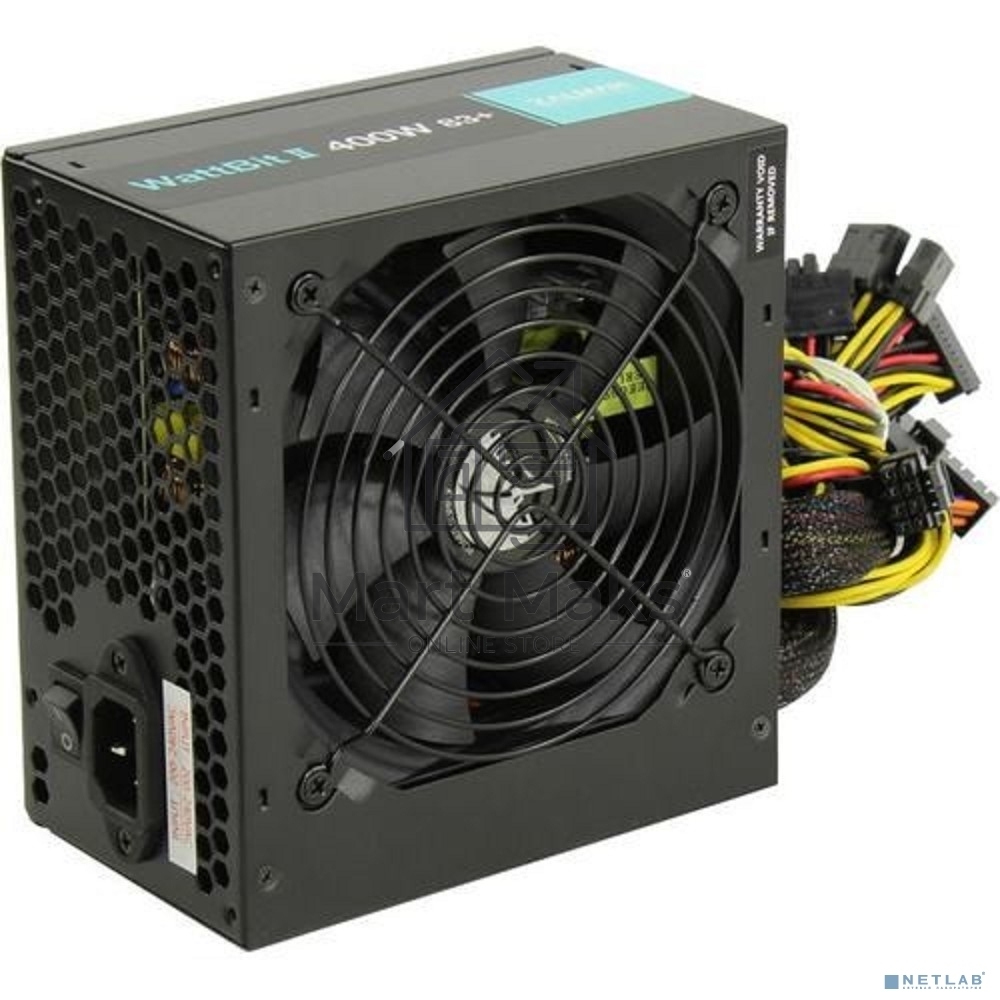 Блок питания Zalman ZM400-XEII, 400Вт, 120мм, черный