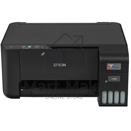 МФУ струйный Epson L3210 (C11CJ68506/C11CJ68403/C11CJ68405/C11CJ68501/C11CJ68517), A4, цветной, печ. до 10 стр/мин. (ч/б) до 5 стр/мин. (цвет), 1440 x 5760 dpi (печать) 600x1200dpi (скан.), USB