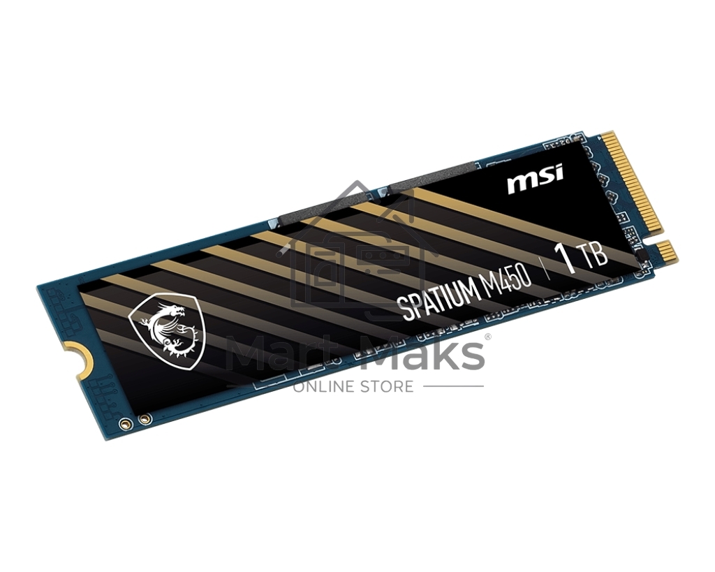 Накопитель SSD MSI 1TB SPATIUM M450 PCIE 4.0 NVME M.2