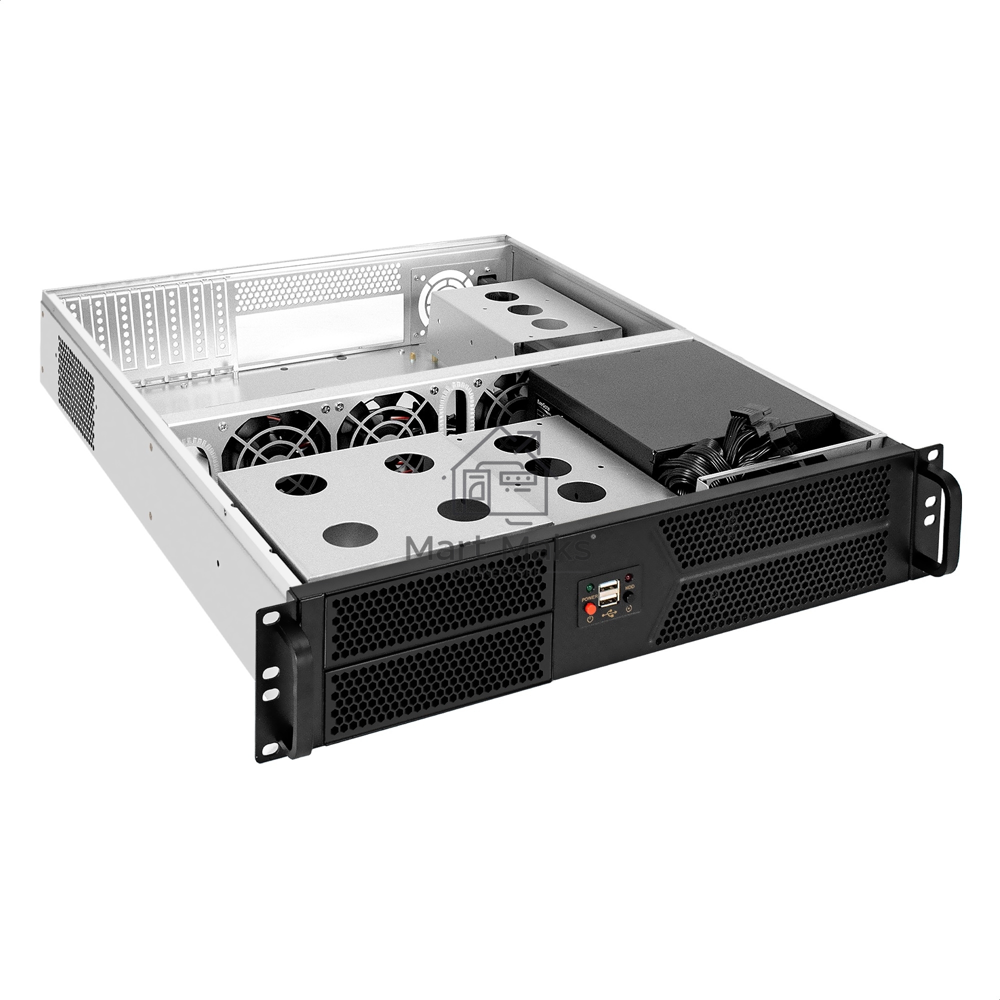 Серверный корпус ExeGate Pro 2U550-04 (RM 19