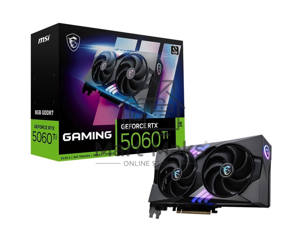Видеокарта MSI GeForce RTX 5060 Ti 8G GAMING