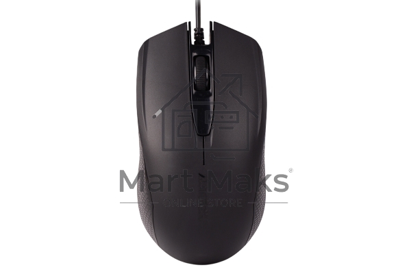 Мышь проводная A4Tech OP-760 черный, 1200 dpi, USB, кнопки - 3