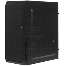 Компьютерный корпус Miditower ExeGate EX287366RUS XP-334UC-XP350 (ATX, XP350 с вент. 12см, 1*USB+1*USB 3.0+1*TypeC, аудио, черный)
