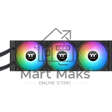 Система жидкостного охлаждения Thermaltake LA360 ARGB Soc-AM5/AM4/1200/1700/1851 черный 4-pin 38.35dB Al+Cu Ret (CL-W459-PL12SW-A)