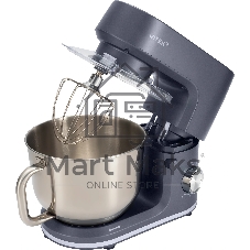 Миксер Vitek VT-PM0660 серый, стационарный, 2000 Вт, 6 л, 6 скоростей