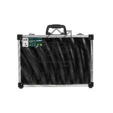 Ящик для инструмента FIT 65630алюминиевый (43 x 31 x 13 см) (черный)