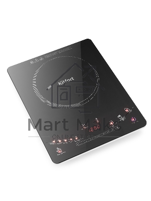 Плита настольная электрическая Kitfort КТ-106 черный