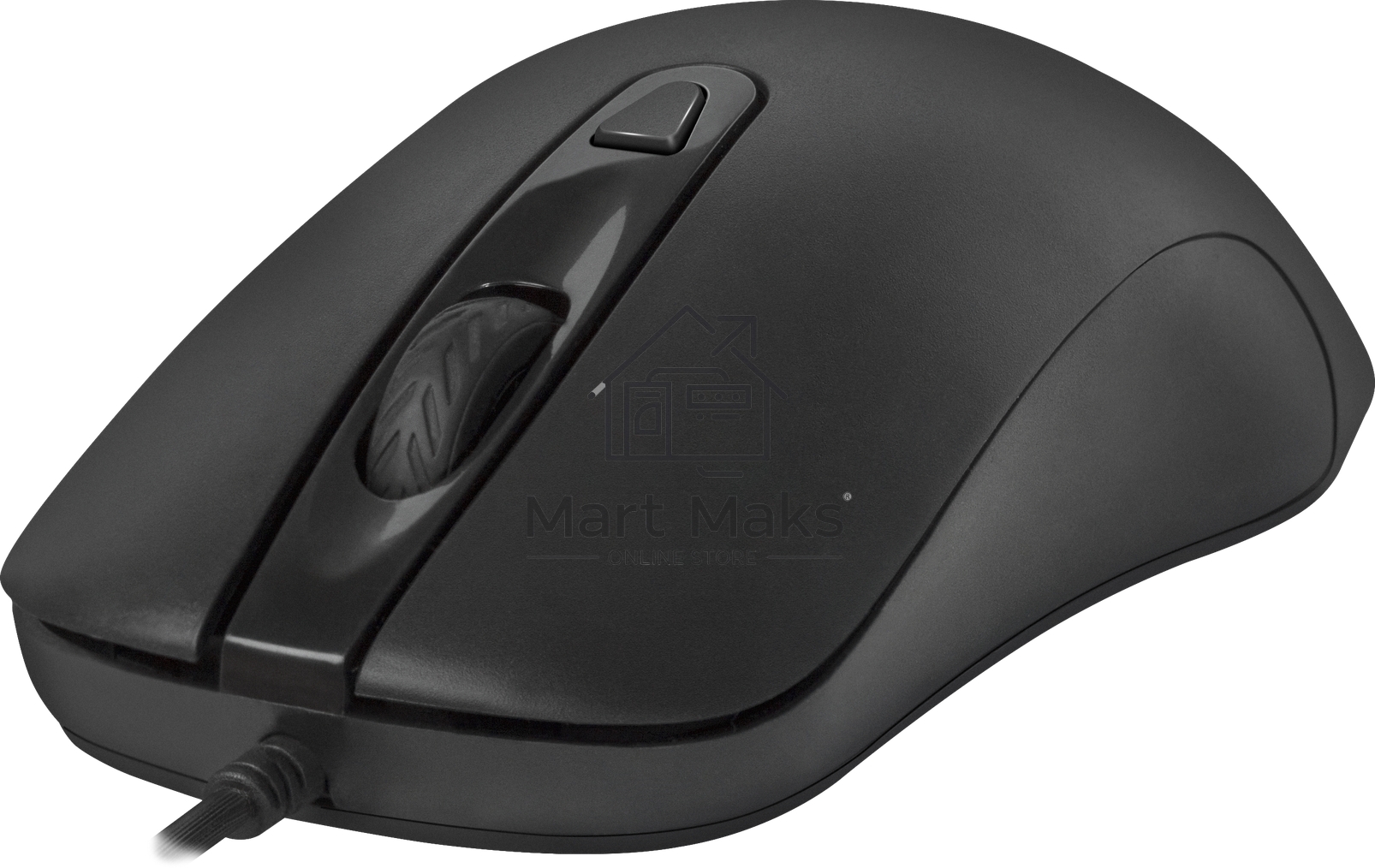 Мышь проводная Defender Classic MB-230 черный, 1600 dpi, USB, кнопки - 4