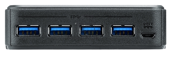 Переключатель Aten US434-AT USB, 4 ПК> 4 устройства, 4 USB B-тип > 4 USB A-тип, Male > Female, со шнурами A-B 2х1.2м.+2х1.8м. для подкл. к управ. комп