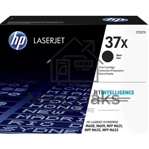 Картридж лазерный HP 37X High Yield Black для HP LaserJet (CF237X) 25000 стр