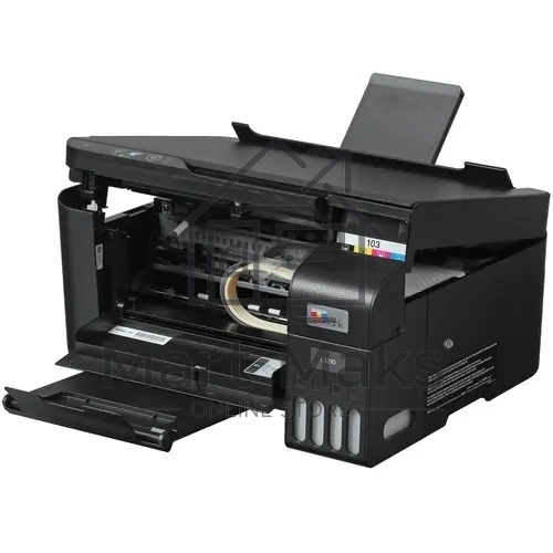 МФУ струйный Epson L3210 (C11CJ68506/C11CJ68403/C11CJ68405/C11CJ68501/C11CJ68517), A4, цветной, печ. до 10 стр/мин. (ч/б) до 5 стр/мин. (цвет), 1440 x 5760 dpi (печать) 600x1200dpi (скан.), USB