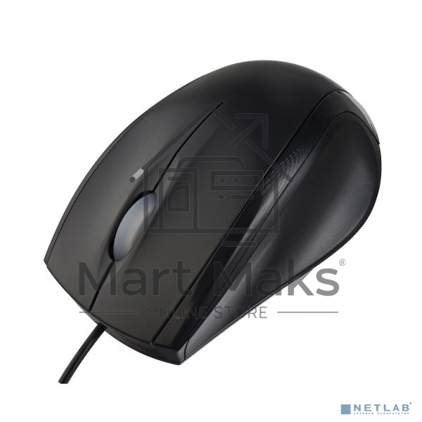 Мышь проводная Perfeo CLASS черный, 1000 dpi, USB, кнопки - 3