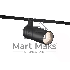 Трековый акцентный светильник Ambrella light GL8015 BK черный IP20 18W 3000-6000K 220V 24° D60*135
