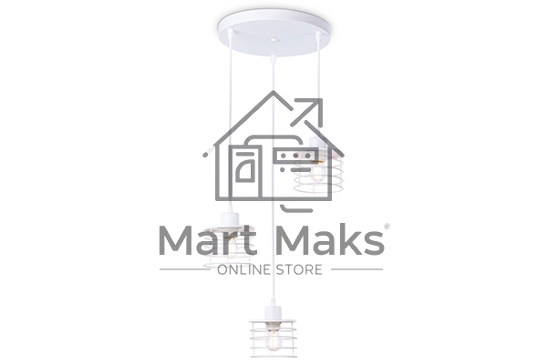 Светильник Ambrella light TR8078/3 WH белый E27*3 max 40W D372*1170