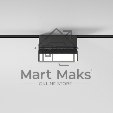 Трековый светильник Flat Magnetic 5W 4000K Unity (чёрный) 85092/01