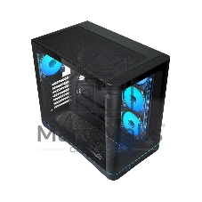 Корпус SAMA V62S, Midi-Tower, чёрный, 4 x 120 мм