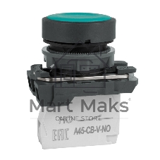 Кнопка OptiSignal D22 C5-P-310 зеленая пластик 1НО XB5AA31 Кнопка OptiSignal D22 C5-P-310 зеленая пластик 1НО XB5AA31