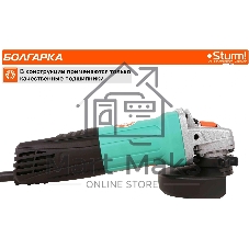 Угловая шлифовальная машина Sturm! AG90125 900Вт 10000об/мин рез.шпин.:M14 d=125мм