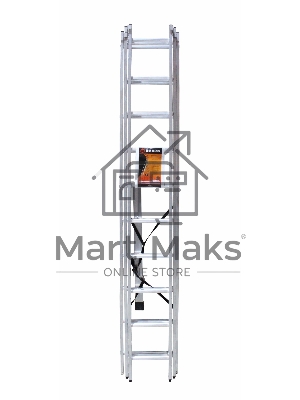Лестница алюминиевая трехсекционная ЛА 3х10 Вихрь Лестница алюминиевая трехсекционная ЛА 3х10 Вихрь