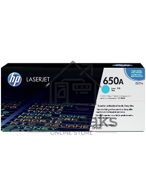 Картридж лазерный HP CE271A голубой для CLJ CP5520/5525 15000стр.